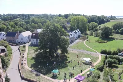 LoveYourChurch Day. View of Green.